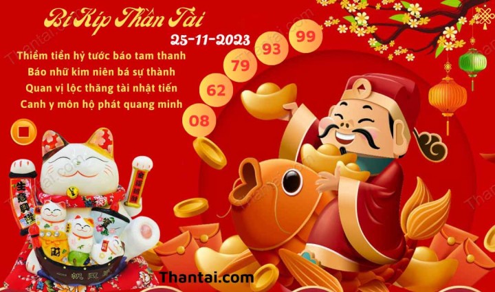 Bí Kíp Thần Tài 10/11/2023