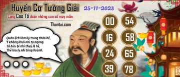 Huyền Cơ Tường Giải 25/11/2023