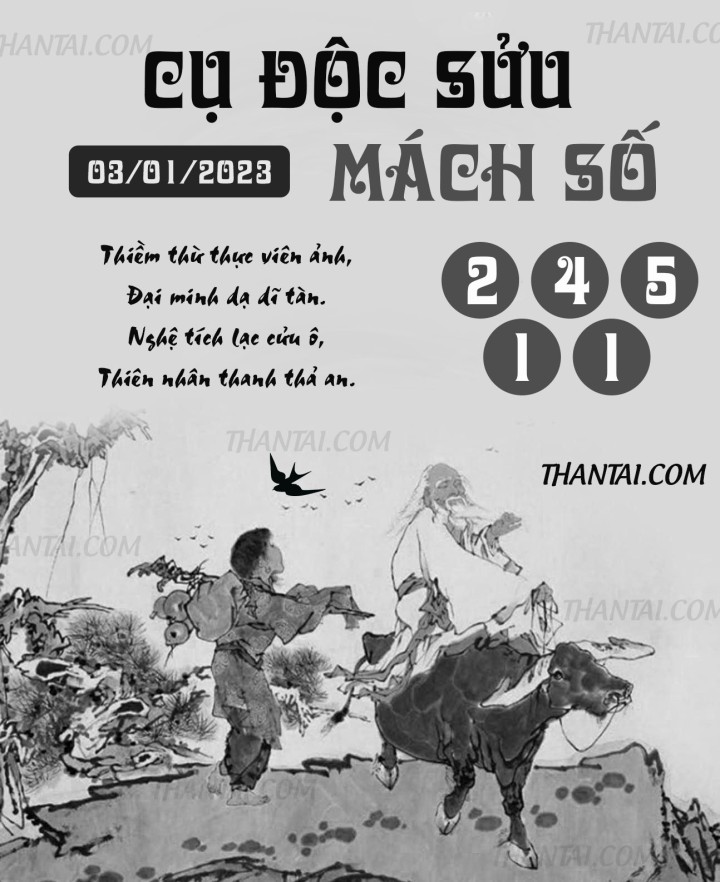 CỤ ĐỘC SỬU MÁCH SỐ 01/01/2023