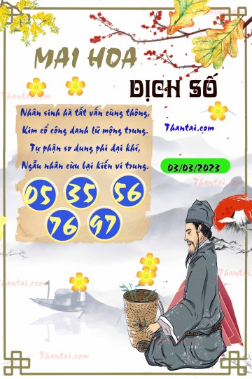 Mai Hoa Dịch Số 03/03/2023