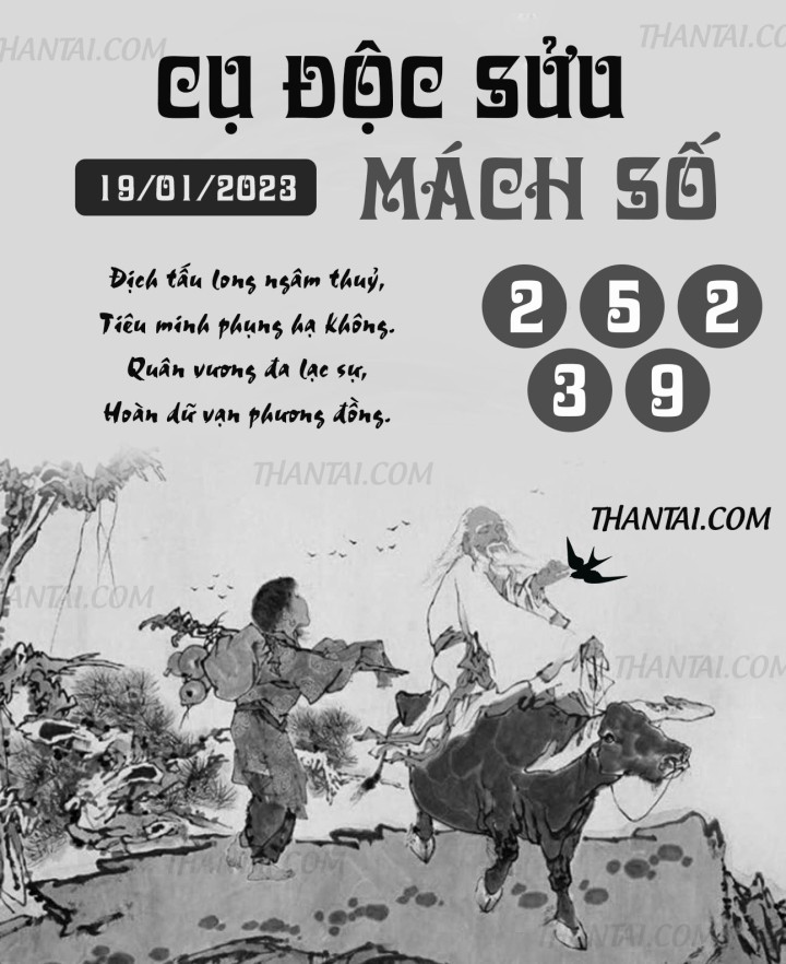 CỤ ĐỘC SỬU MÁCH SỐ 04/01/2023