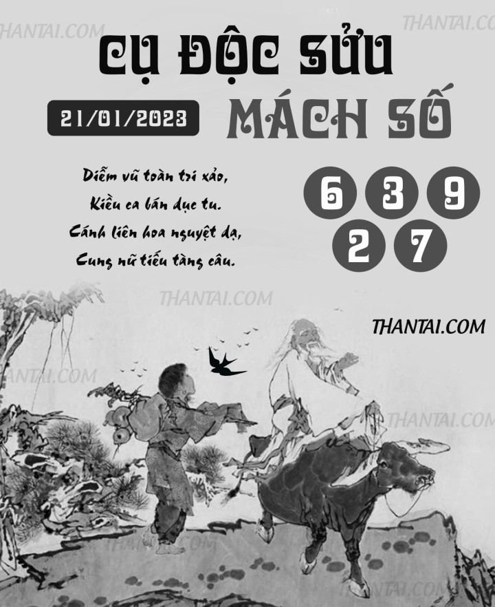 CỤ ĐỘC SỬU MÁCH SỐ 06/01/2023