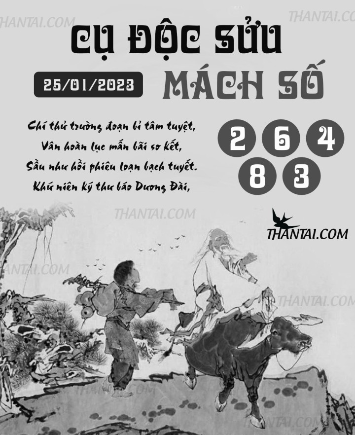 CỤ ĐỘC SỬU MÁCH SỐ 10/01/2023