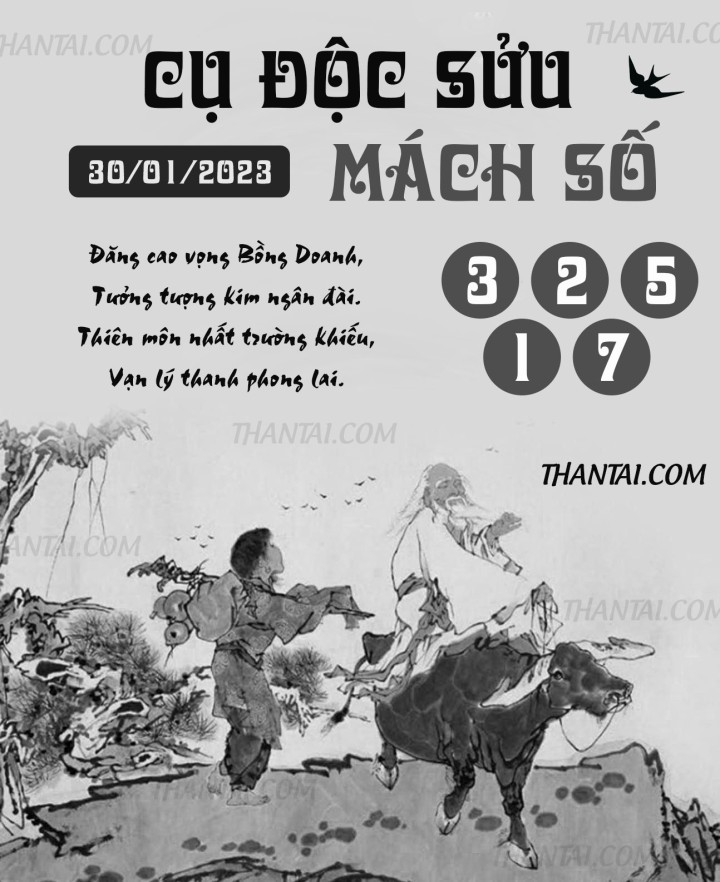 CỤ ĐỘC SỬU MÁCH SỐ 15/01/2023