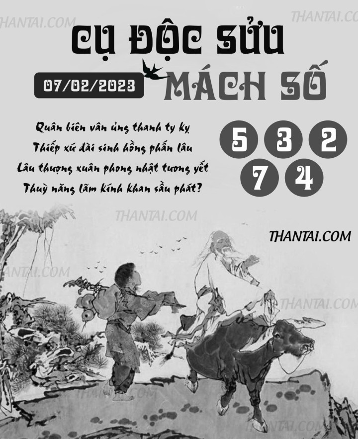 CỤ ĐỘC SỬU MÁCH SỐ 23/01/2023