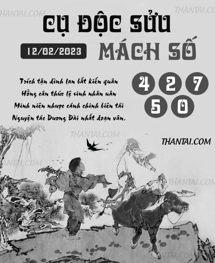 CỤ ĐỘC SỬU MÁCH SỐ 28/01/2023