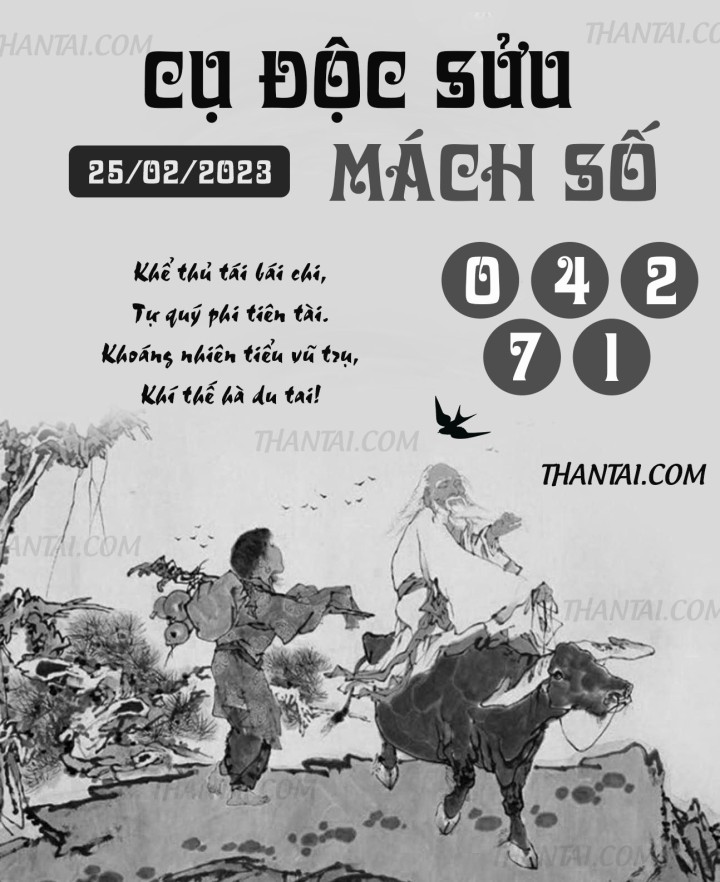 CỤ ĐỘC SỬU MÁCH SỐ 10/02/2023