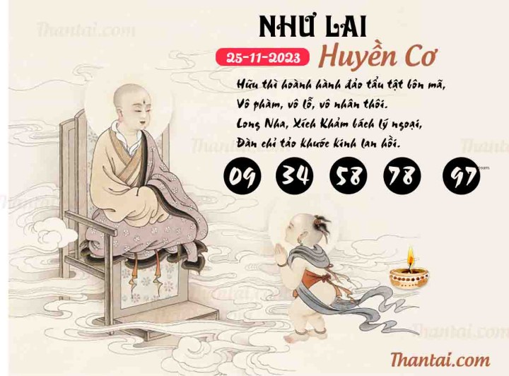 NHƯ LAI HUYỀN CƠ 10/11/2023