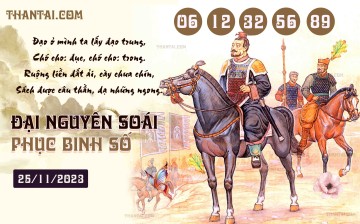 Đại Nguyên Soái 25/11/2023