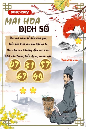 Mai Hoa Dịch Số 04/01/2023