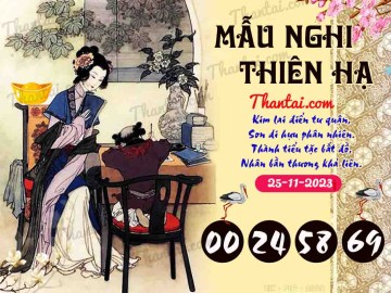 Mẫu Nghi Thiên Hạ 25/11/2023