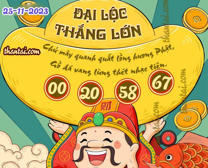 ĐẠI LỘC THẮNG LỚN 10/11/2023