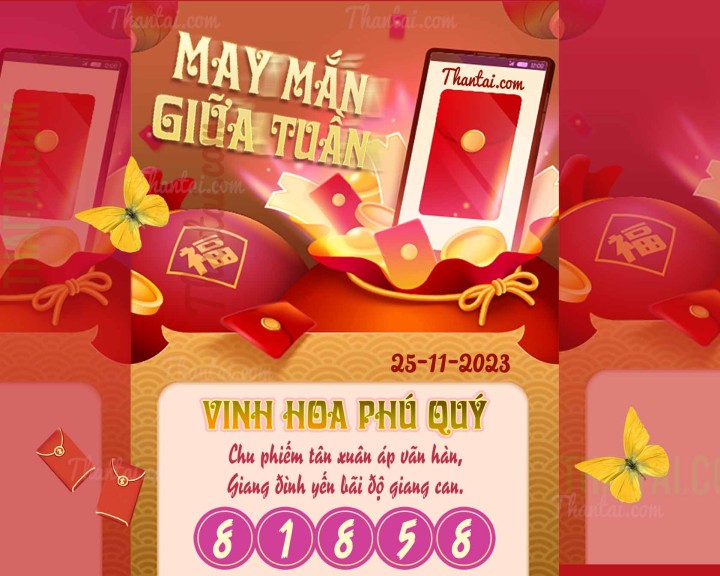 May Mắn Giữa Tuần 10/11/2023