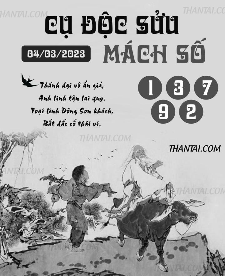 CỤ ĐỘC SỬU MÁCH SỐ 17/02/2023