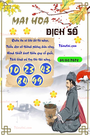 Mai Hoa Dịch Số 04/03/2023