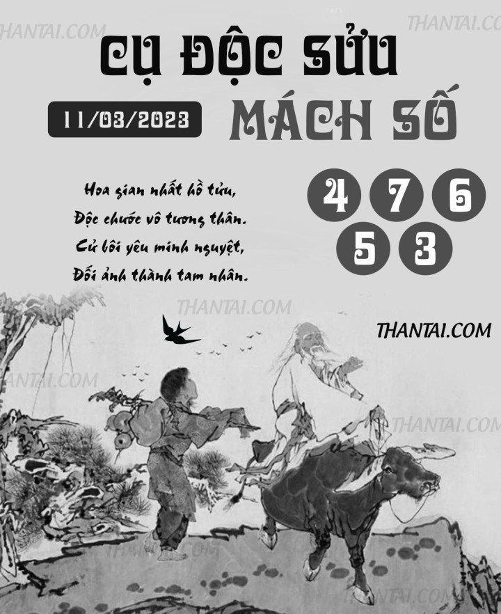 CỤ ĐỘC SỬU MÁCH SỐ 24/02/2023