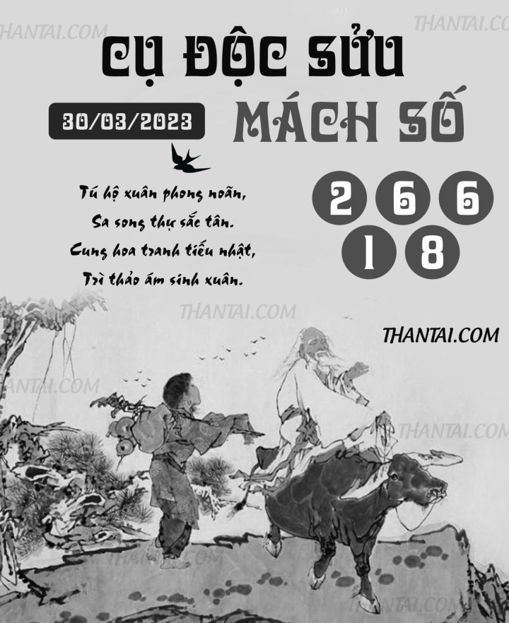 CỤ ĐỘC SỬU MÁCH SỐ 15/03/2023