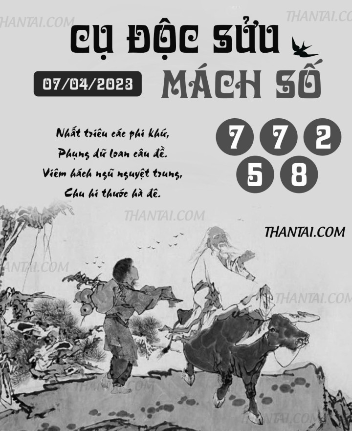 CỤ ĐỘC SỬU MÁCH SỐ 23/03/2023