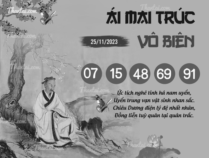 ÁI MAI TRÚC VÔ BIÊN 10/11/2023