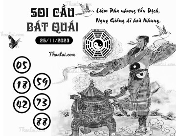 SOI CẦU BÁT QUÁI 25/11/2023