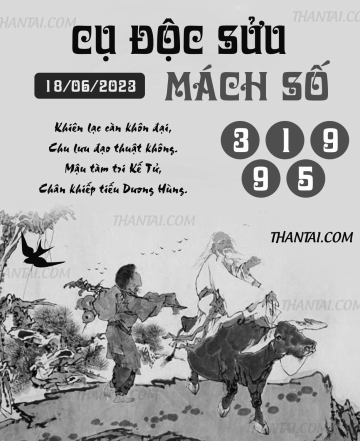 CỤ ĐỘC SỬU MÁCH SỐ 03/06/2023