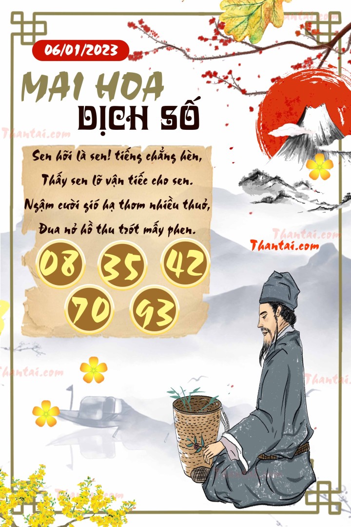Mai Hoa Dịch Số 01/01/2023