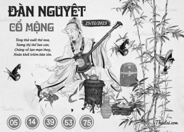 ĐÀN NGUYỆT CỔ MỘNG 25/11/2023