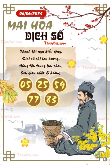 Mai Hoa Dịch Số 06/06/2023