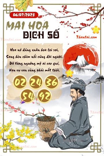 Mai Hoa Dịch Số 06/07/2023