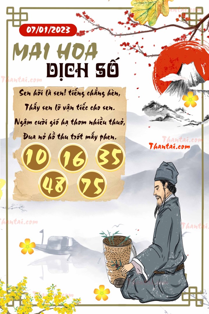 Mai Hoa Dịch Số 01/01/2023