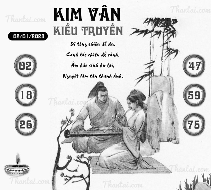 KIM VÂN KIỀU TRUYỀN 01/01/2023