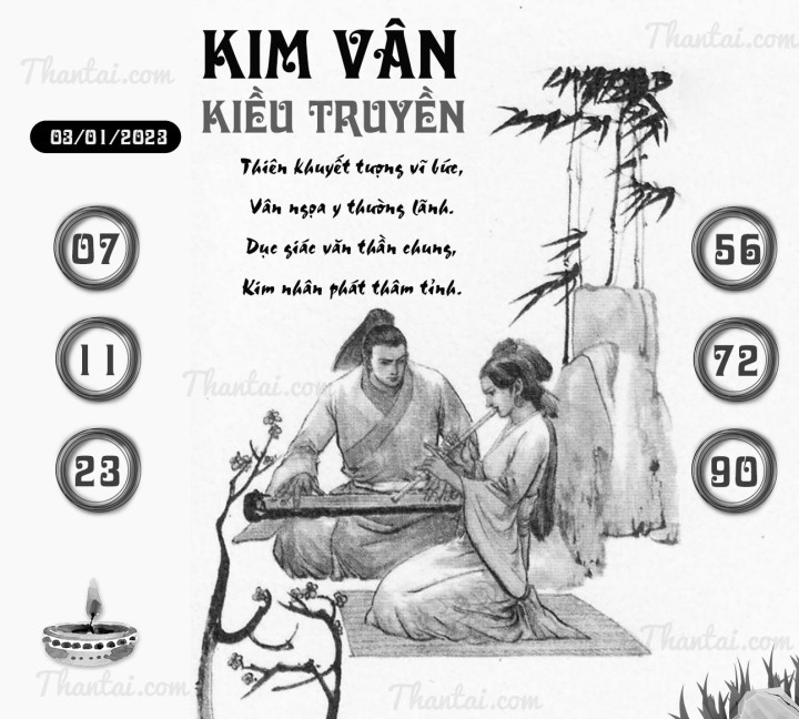 KIM VÂN KIỀU TRUYỀN 01/01/2023