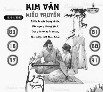 KIM VÂN KIỀU TRUYỀN 12/01/2023