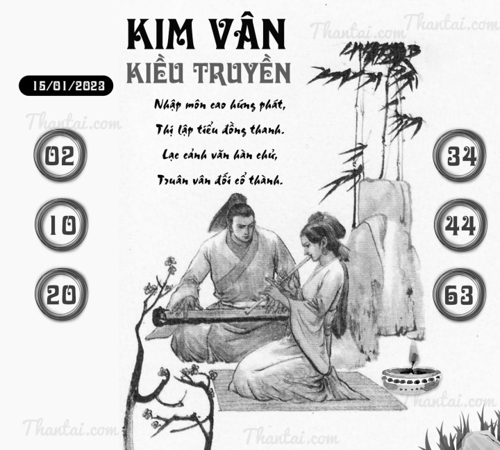 KIM VÂN KIỀU TRUYỀN 01/01/2023