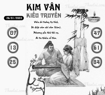 KIM VÂN KIỀU TRUYỀN 26/01/2023