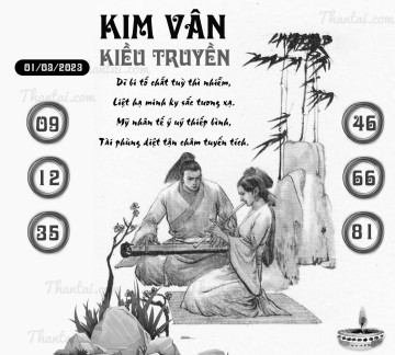 KIM VÂN KIỀU TRUYỀN 01/03/2023