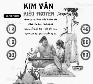 KIM VÂN KIỀU TRUYỀN 03/03/2023