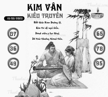 KIM VÂN KIỀU TRUYỀN 10/03/2023