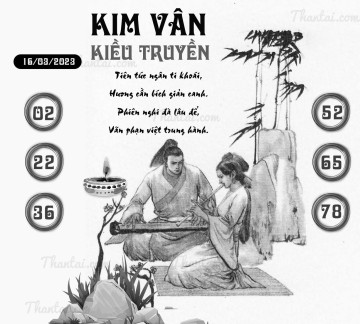 KIM VÂN KIỀU TRUYỀN 16/03/2023