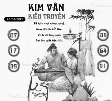 KIM VÂN KIỀU TRUYỀN 28/03/2023