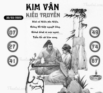 KIM VÂN KIỀU TRUYỀN 30/03/2023