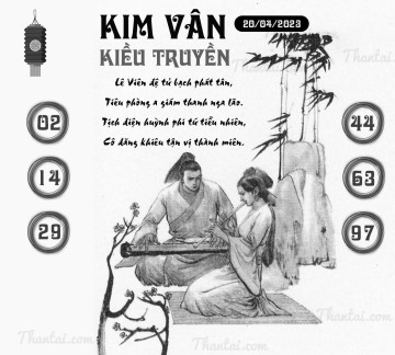 KIM VÂN KIỀU TRUYỀN 20/04/2023