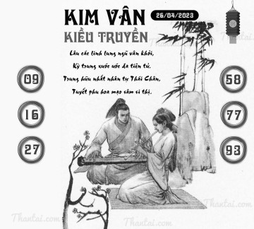 KIM VÂN KIỀU TRUYỀN 26/04/2023