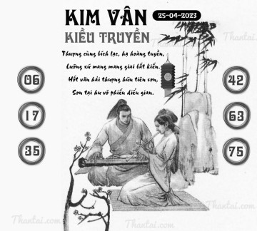 KIM VÂN KIỀU TRUYỀN 25/04/2023