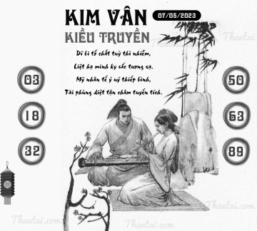 KIM VÂN KIỀU TRUYỀN 07/05/2023