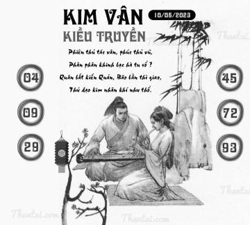 KIM VÂN KIỀU TRUYỀN 10/05/2023