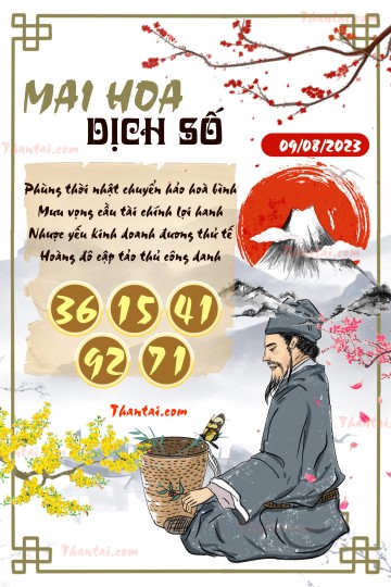 Mai Hoa Dịch Số 09/08/2023