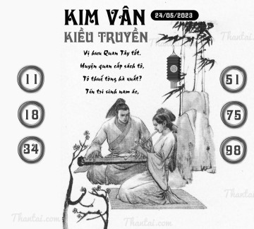 KIM VÂN KIỀU TRUYỀN 24/05/2023