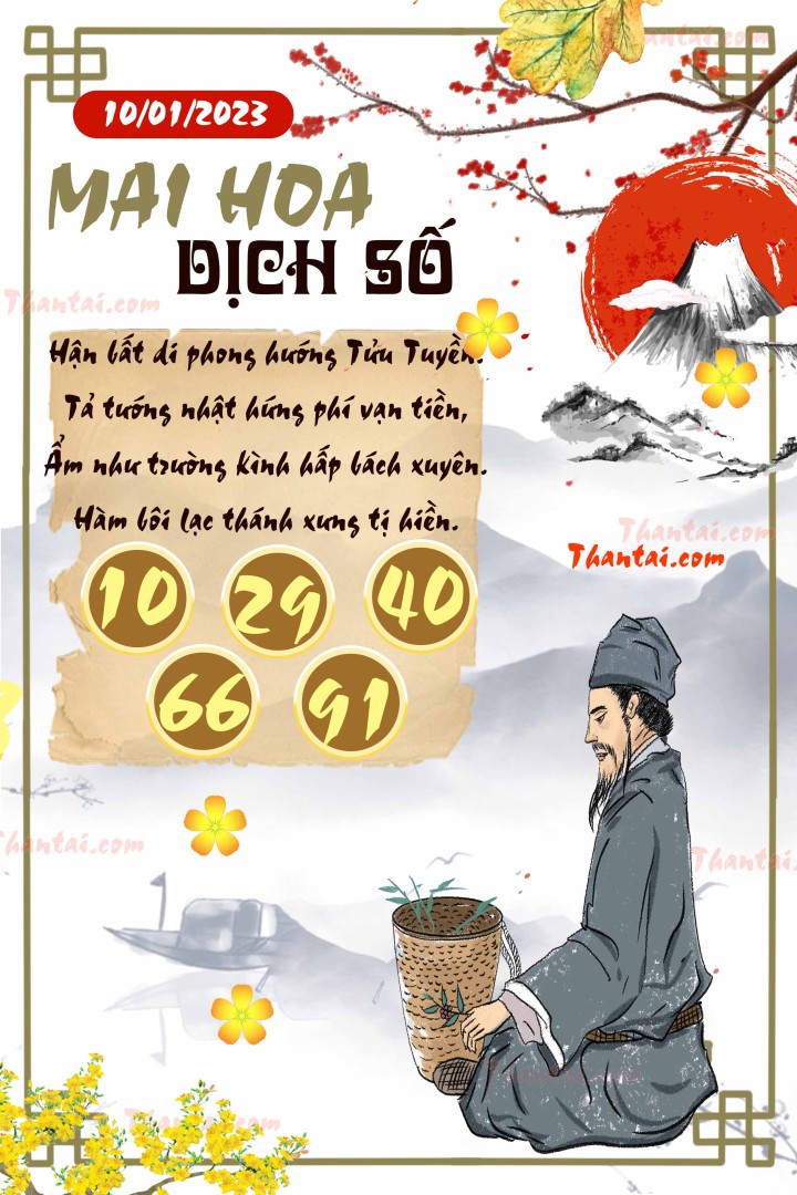 Mai Hoa Dịch Số 01/01/2023