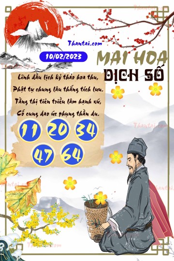 Mai Hoa Dịch Số 10/02/2023